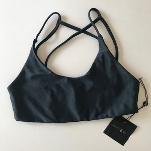 Stone Fox Swim - Big Island Top - Onyx - NWT
